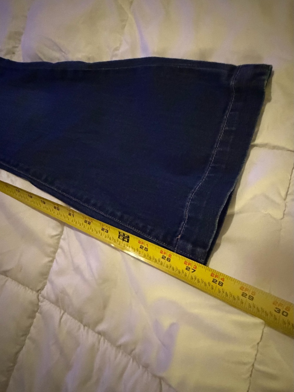 GAP 1969 long & lean  Dark Blue Flare Jeans - Picture 5 of 8